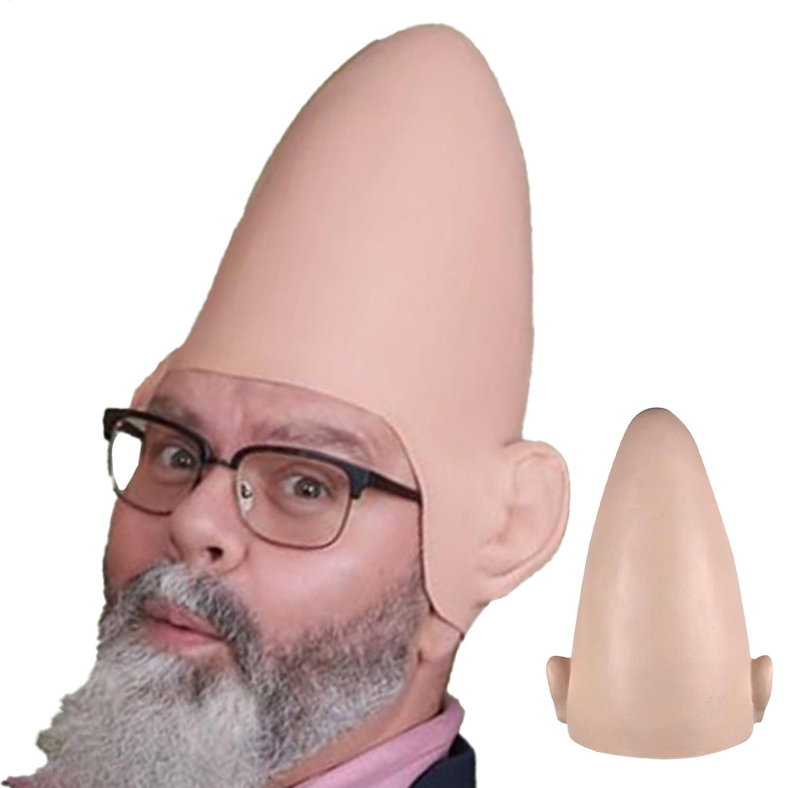 Party Hat Cone - halloween Alien Cone Bald Head Alien