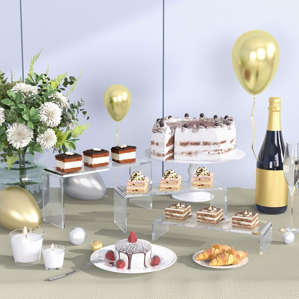 6 Pack Clear Cupcake Display R - Cupcake Stand Tier ulasan dan harga