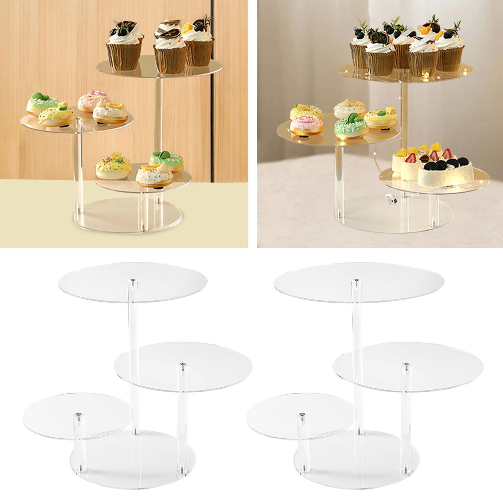 3 Tier Acrylic Cupcake Stand C - Cupcake Stand Tier ulasan dan harga