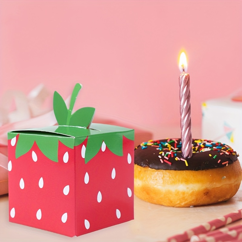 12/24PCS Sweet Fruit Strawberr - Event Party Box ulasan dan harga
