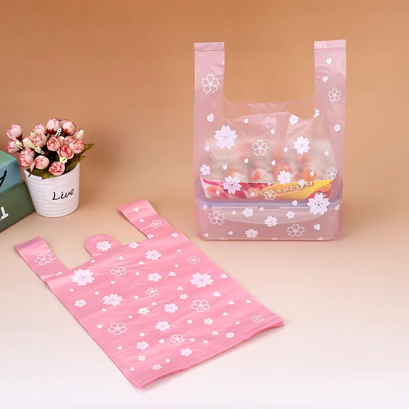 100Pcs/bag Pink Sakura Vest Ba - Event Party Shop ulasan dan harga