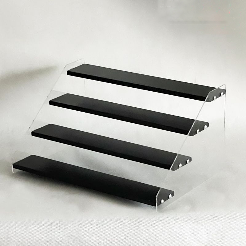 1-7 Step Acrylic Wood Display  - Cupcake Stand Tier ulasan dan harga